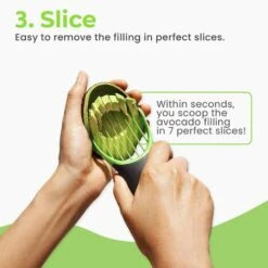 Taglia Avocado - Utensili Avocado - Gadget Da Cucina - Pela Avocado - Avocado - Tagliaverdure - Coltello Avocado - Affetta Avocado -Rowentus Negozio 95082684 5