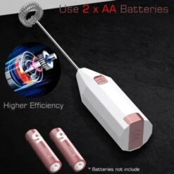 Trade Shop - Schiumino Frullino Montalatte Schiumalatte Per Cappuccino Caffè Latte A Batteria -Rowentus Negozio 95097834 4