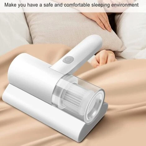 Trade Shop - Aspirapolvere Senza Fili Portatile Per Tessuti Letto, Cuscini, Divani, Tende 4 Trade Shop - Aspirapolvere Senza Fili Portatile Per Tessuti Letto, Cuscini, Divani, Tende - immagine 2