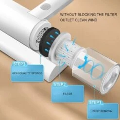 Trade Shop - Aspirapolvere Senza Fili Portatile Per Tessuti Letto, Cuscini, Divani, Tende 11 Trade Shop - Aspirapolvere Senza Fili Portatile Per Tessuti Letto, Cuscini, Divani, Tende -Rowentus Negozio 95115112 5