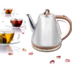 Bollitore Elettrico Acqua Calda 1,5L 1100W Acciaio Scalda Bevande Tisane SK1083 -Rowentus Negozio 95363791 4