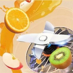 Blender Smoothie Makers, ITullatore Portatile Da 350 Ml Mini ITullatori A Brocca, ITullatore Personale Multifunzionale Bottiglia Per ITullatore Di Succhi ITeschi Da Portare Con USB Ricaricabile (rosa) -Rowentus Negozio 95466754 5