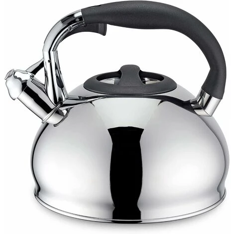 Bollitore A Induzione Con Fischio In Acciaio Inossidabile, Bollitore Da 2,5 L Per Tutte Le Piastre Elettriche, Bollitore Con Fischio Con Manico Resistente Al Calore E Antiscivolo, Bollitore Per Tè E C 3 Bollitore A Induzione Con Fischio In Acciaio Inossidabile, Bollitore Da 2,5 L Per Tutte Le Piastre Elettriche, Bollitore Con Fischio Con Manico Resistente Al Calore E Antiscivolo, Bollitore Per Tè E C
