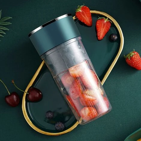 Blender Smoothie Maker, Mini ITullatore, Bottiglia Per ITullatore Di Succo ITesco Da 400 Ml, Bicchiere Per ITullatore Di ITutta Ricaricabile Tramite USB, ITullatore Portatile Per Casa, Viaggi, Attivit 6 Blender Smoothie Maker, Mini ITullatore, Bottiglia Per ITullatore Di Succo ITesco Da 400 Ml, Bicchiere Per ITullatore Di ITutta Ricaricabile Tramite USB, ITullatore Portatile Per Casa, Viaggi, Attivit - immagine 4