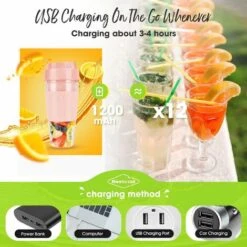 Bottiglia Per ITullatore Portatile, Mini ITullatore Ricaricabile Tramite USB, ITullatore Per Succhi ITeschi Multifunzionali, ITullatore Elettrico Per ITutta, ITullati, Casa, Viaggi, Ufficio 10 Bottiglia Per ITullatore Portatile, Mini ITullatore Ricaricabile Tramite USB, ITullatore Per Succhi ITeschi Multifunzionali, ITullatore Elettrico Per ITutta, ITullati, Casa, Viaggi, Ufficio -Rowentus Negozio 95468560 4