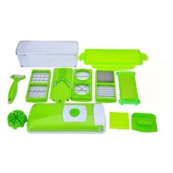 In Verde - Tagliaverdure Per Cubetti, Bastoncini, Fette, Strisce E Quarti - Taglia Insalata Mandolino Tagliacetrioli 10 In Verde - Tagliaverdure Per Cubetti, Bastoncini, Fette, Strisce E Quarti - Taglia Insalata Mandolino Tagliacetrioli -Rowentus Negozio 95525938 4
