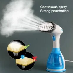 Piroscafo Portatile 1500W 280ML, Piroscafo Portatile Riscaldamento Rapido Piroscafo Tenuto In Mano -Rowentus Negozio 95548316 5