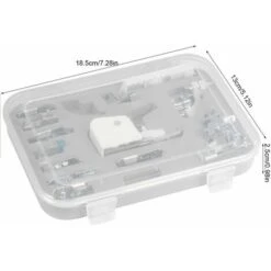 Strumenti Per Muratura E Piastrellatura GTA 15 Pezzi Piedini Per Macchina Da Cucire Set Kit Passo Piede Per Macchina Da Cucire Domestica Brother Singer -Rowentus Negozio 95744527 5