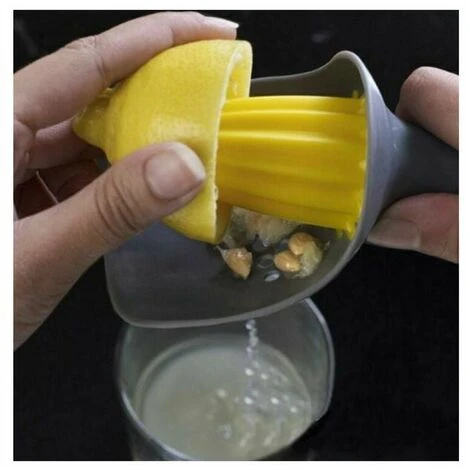 Estrattore Di Succo Creativo Manuale Frutta Spremiagrumi Nero 2 Pezzi 5 Estrattore Di Succo Creativo Manuale Frutta Spremiagrumi Nero 2 Pezzi - immagine 3