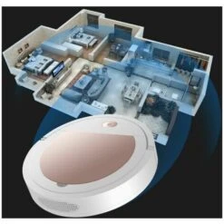 Robot Aspirapolvere GTA, Lavapavimenti, Facile Da Usare, 3 Modalità Di Pulizia, Silenzioso, Oro Rosa, UBS, Oro Rosa 10 Robot Aspirapolvere GTA, Lavapavimenti, Facile Da Usare, 3 Modalità Di Pulizia, Silenzioso, Oro Rosa, UBS, Oro Rosa -Rowentus Negozio 95755920 4