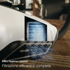 Miele Blizzard CX1 Cat & Dog Aspirapolvere A Traino Senza Sacco Con Spazzola Turbo Per Peli Di Animali, Bocchetta EcoTeQ, Filtro Lifetime HEPA, Ampio Raggio D'Azione, Colore Rosso Mango -Rowentus Negozio 95809105 4