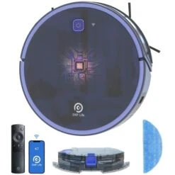 Robot Aspirapolvere Lavapavimenti, 2200Pa Aspira E Lava Aspirapolvere Robot Compatibile Con WiFi/APP/Alexa Pulizia Domestica Silenzio 150 Minuti Autocaricante,Per Peli Di Animali, Tappeti, Pavimenti 11 Robot Aspirapolvere Lavapavimenti, 2200Pa Aspira E Lava Aspirapolvere Robot Compatibile Con WiFi/APP/Alexa Pulizia Domestica Silenzio 150 Minuti Autocaricante,Per Peli Di Animali, Tappeti, Pavimenti -Rowentus Negozio 95811401 5