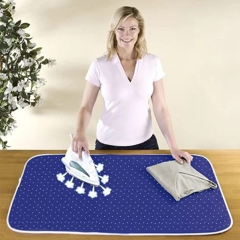 Maximex 1201733500 Dampf-Bügeldecke, Cotone, Blu, 130x65 Cm 6 Maximex 1201733500 Dampf-Bügeldecke, Cotone, Blu, 130x65 Cm - immagine 4