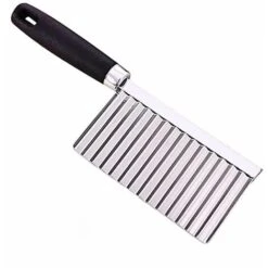 Taglierina Larga In Acciaio Inossidabile, Accessori Per Utensili Per Coltelli Per Insalata Di Verdure, Utensile Da Taglio Affettatrice Per Patatine Fritte, Coltello Per Tritatutto Per Insalata Di Verd