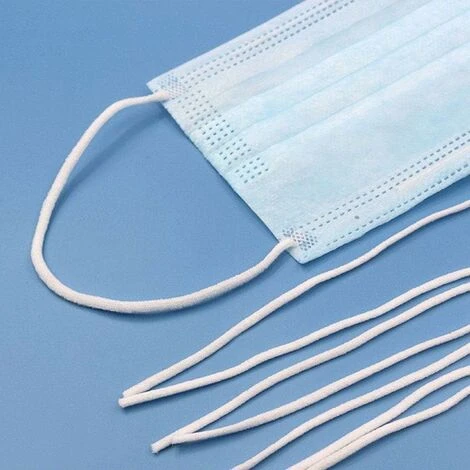 LITZEE Accessori Da Cucito Fasce Elastiche E Clip Per Naso, 50 M Lunghezza 3 Mm Corda Di Gomma Elastica Con 100 Pezzi Ponti Nasali Per Cucito E Artigianato Fai-da-Te 4 LITZEE Accessori Da Cucito Fasce Elastiche E Clip Per Naso, 50 M Lunghezza 3 Mm Corda Di Gomma Elastica Con 100 Pezzi Ponti Nasali Per Cucito E Artigianato Fai-da-Te - immagine 2