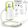 COSTWAY 1000W Pulitore A Vapore Multiuso, Macchina A Vapore Portatile Con 10 Accessori Serbatoio Da 300 Ml, Pulizia A Vapore Con Tubo Flessibile Per Cucina Bagno Finestre (Verde) -Rowentus Negozio 96369147 1