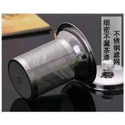 Teiera In Vetro Con Teiera Da 500 Ml / 17 Once Lo Scaldateiera è Un Set Di Teiere Per Fiori E Foglie Sciolte Sicuro E Resistente Al Calore. -Rowentus Negozio 97073115 4