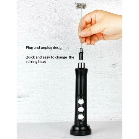 Montalatte Elettrico Portatile 3 In 1 ITusta Schiuma Per Uova ITullatore USB Regolabile A 3 Velocità Ricaricabile Per Cappuccino Latte Bulletproof Keto Coffee Cioccolate Calde 5 Montalatte Elettrico Portatile 3 In 1 ITusta Schiuma Per Uova ITullatore USB Regolabile A 3 Velocità Ricaricabile Per Cappuccino Latte Bulletproof Keto Coffee Cioccolate Calde - immagine 3