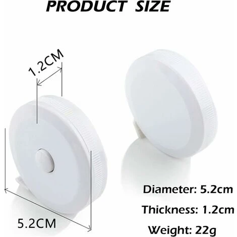 Metro A Nastro Per Cucire, Metro A Nastro Morbido Retrattile Automatico Per Abbigliamento In Pelle, Tessuto Per Cucire Corpo, Righello In Tessuto A Doppia Faccia, 60 Pollici/150 Cm, Bianco (2 Pezzi) 7 Metro A Nastro Per Cucire, Metro A Nastro Morbido Retrattile Automatico Per Abbigliamento In Pelle, Tessuto Per Cucire Corpo, Righello In Tessuto A Doppia Faccia, 60 Pollici/150 Cm, Bianco (2 Pezzi) - immagine 5
