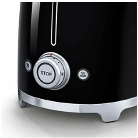 Smeg TSF01BLEU Estetica 50's Style Tostapane 2 Fette 6 Livelli Di Doratura Nero 7 Smeg TSF01BLEU Estetica 50's Style Tostapane 2 Fette 6 Livelli Di Doratura Nero - immagine 5