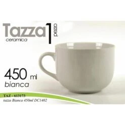 TAZZONE LATTE JUMBO ML.450 BIANCO