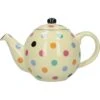 London Pottery Globe Teapot Con Colino, Design Of Polka Dots, Ceramica, Ivory/Multi Spot, 2 Tazze (500 Ml) 1 London Pottery Globe Teapot Con Colino, Design Of Polka Dots, Ceramica, Ivory/Multi Spot, 2 Tazze (500 Ml) -Rowentus Negozio 97782515 1
