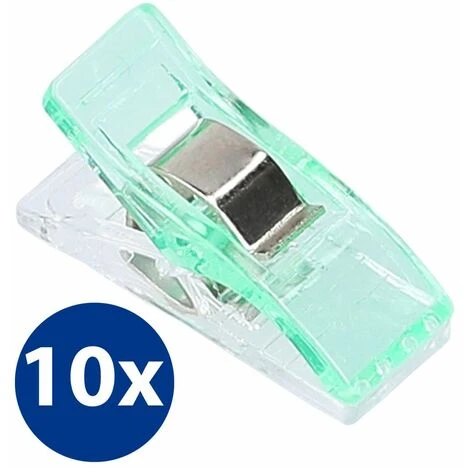 20 Fermagli Per Tessuto Fermagli Per Cucire WonderClips Accessori Per Cucire In Verde 3 20 Fermagli Per Tessuto Fermagli Per Cucire WonderClips Accessori Per Cucire In Verde