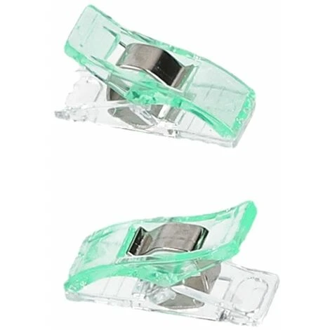 20 Fermagli Per Tessuto Fermagli Per Cucire WonderClips Accessori Per Cucire In Verde 7 20 Fermagli Per Tessuto Fermagli Per Cucire WonderClips Accessori Per Cucire In Verde - immagine 5