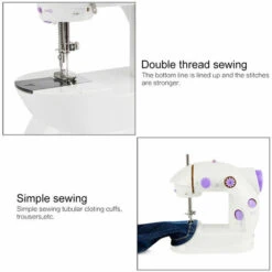 Mini Macchina Da Cucire Per Principianti Macchina Da Cucire Portatile Per Viaggi A Casa -Rowentus Negozio 98118422 4