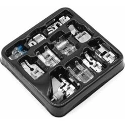 11 Set Di Piedini Per Macchine Da Cucire Domestiche Per Accessori Per Macchine Da Cucire Domestiche Brother Singer Toyota -Rowentus Negozio 98120624 4