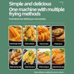 Friggitrice Elettrica Domestica 220V / 1000W Riscaldatore Automatico Incorporato In Acciaio Inossidabile Da 2,5 Litri You Tiao Macchina Per Patatine Fritte 11 Friggitrice Elettrica Domestica 220V / 1000W Riscaldatore Automatico Incorporato In Acciaio Inossidabile Da 2,5 Litri You Tiao Macchina Per Patatine Fritte -Rowentus Negozio 98707047 5