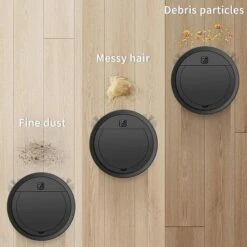 Robot Aspirapolvere Per Peli Di Animali Domestici Robot Aspirapolvere Automatico 1200pa, Robot Spazzante E Lavapavimenti Aspirapolvere Robotizzato 1200pa Con Direzione Intelligente A 360 Gradi, Aspi -Rowentus Negozio 99327556 3