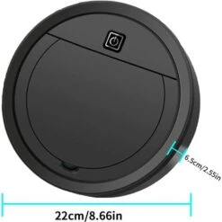 Robot Aspirapolvere Per Peli Di Animali Domestici Robot Aspirapolvere Automatico 1200pa, Robot Spazzante E Lavapavimenti Aspirapolvere Robotizzato 1200pa Con Direzione Intelligente A 360 Gradi, Aspi -Rowentus Negozio 99327556 4