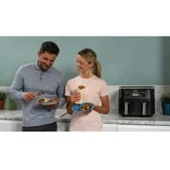 NINJA FOODI AF300EU - Friggitrice Senza Olio Dual Zone - Funzioni Sync, Match - 6 Modalità Di Cottura - 7,6L - 2400W -Rowentus Negozio 99460278 4