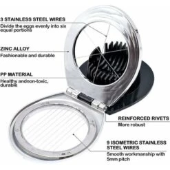 Affettatrice Per Uova, Taglierina Per Uova Con Filo, Affettatrici Per Uova, Più Comodo E Ordinato -Rowentus Negozio 99781642 2